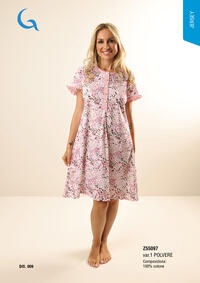 CAMICIA NOTTE M/M DONNA Z55097 Tellini S.r.l. Ingrosso Abbigliamento